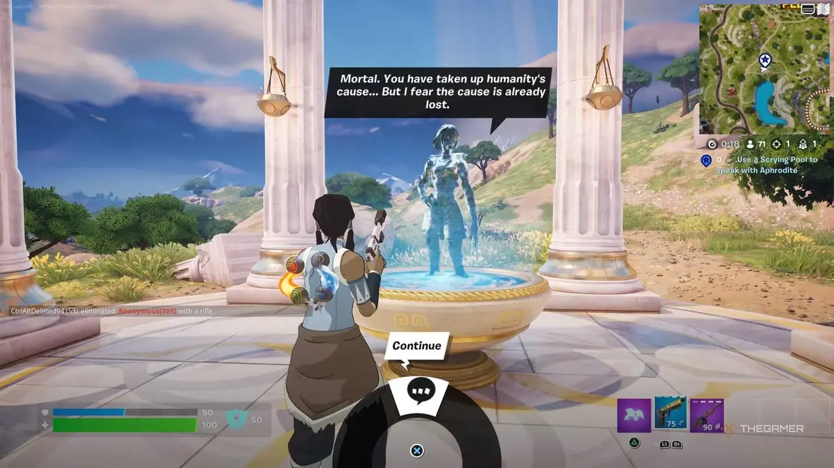 Aphrodite screenshot